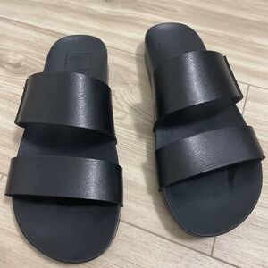 Reef Women's Cushion Vista Slide Sandal,Size 6